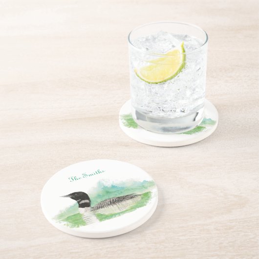 Gepersonaliseerd Onderzetter met aangepaste leeuw (Zijkant)