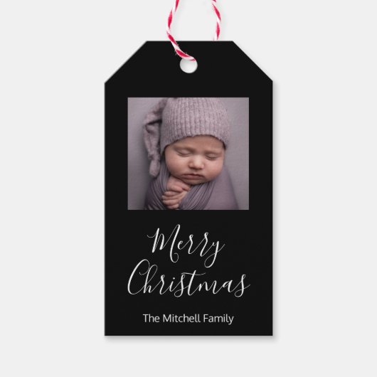 Gepersonaliseerd "Ons Cadeau kwam vroeg" Cadeaulabel (Voorkant)