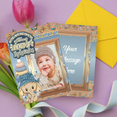 Gepersonaliseerd Ontmoet onze nieuwe baby aankondi Feestdagenkaart