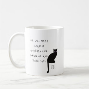Gepersonaliseerd ontmoeten opnieuw als we allebei koffiemok