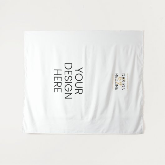 Gepersonaliseerd ontwerp Foto Achtergrond afdrukke Wandkleed (Voorkant (horizontaal))