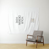 Gepersonaliseerd ontwerp Foto Achtergrond afdrukke Wandkleed (In Situ (horizontaal))