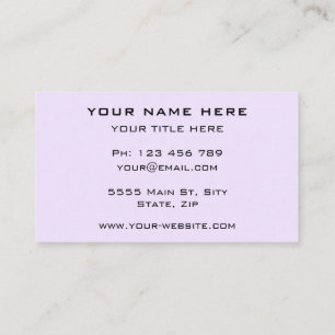 Gepersonaliseerd ontwerp uw eigen Visitekaartje