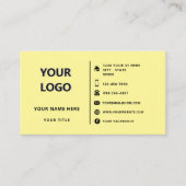 Gepersonaliseerd ontwerp uw eigen Visitekaartje (Voorkant)