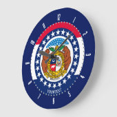 Gepersonaliseerd ontwerp van de vlag van de Staat  Grote Klok (Hoek)