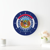 Gepersonaliseerd ontwerp van de vlag van de Staat  Grote Klok (Huis)