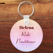  gepersonaliseerd ontwerp van Reiki Practitioner Sleutelhanger (Voorkant)