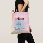 gepersonaliseerd ontwerp van Reiki Practitioner Tote Bag (Dichtbij)
