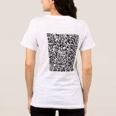 Gepersonaliseerd ontwerp van uw eigen aangepaste Q Tri-Blend Shirt (Achterkant)