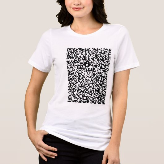 Gepersonaliseerd ontwerp van uw eigen aangepaste Q Tri-Blend Shirt (Voorkant)