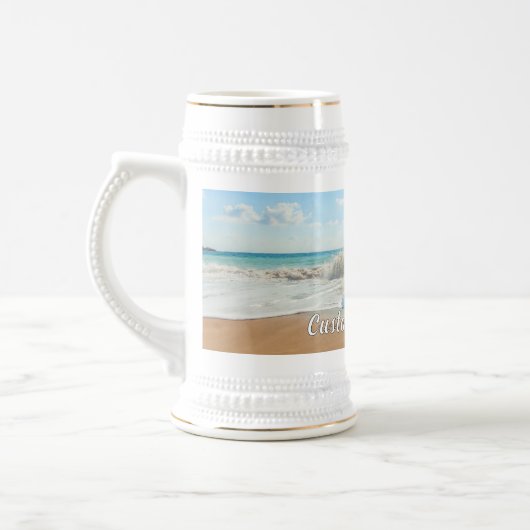 Gepersonaliseerd ontwerp van uw eigen aangepaste t bierpul (Links)