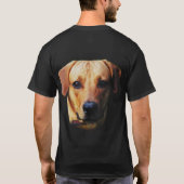 Gepersonaliseerd ontwerp Zwart T-shirt op maat (Achterkant)