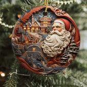 Gepersonaliseerd onze eerste kerst, Passen getrouw Keramisch Ornament