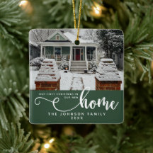 Gepersonaliseerd onze eerste Kerstmis in ons nieuw