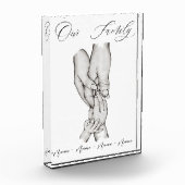 Gepersonaliseerd onze familie fotoblokken (Links)