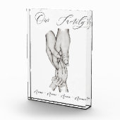 Gepersonaliseerd onze familie fotoblokken (Rechts)