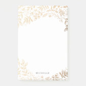 Gepersonaliseerd | Oogstbloemen Post-it® Notes (Voorkant)