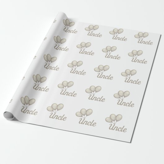 Gepersonaliseerd oom inpakpapier (Uitgerold)