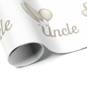 Gepersonaliseerd oom inpakpapier (Rol Hoek)