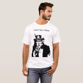 Gepersonaliseerd oom Sam Shirt (Voorkant volledig)