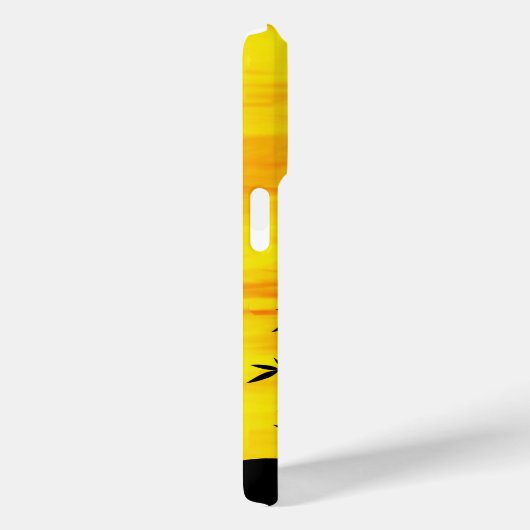 Gepersonaliseerd oosterse zonnebank Bamboo Case-Mate iPhone Case (Achterkant / Rechts)