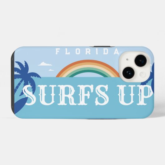 GEPERSONALISEERD OP FLORIDA iPhone HOESJE (Achterkant horizontaal)