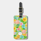 Gepersonaliseerd, op maat gemaakt bagagelabel (Voorkant verticaal)