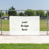 Gepersonaliseerd op maat gemaakt spandoek (Insitu)