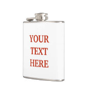 Gepersonaliseerd op maat heupfles (Links)