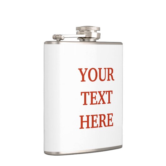 Gepersonaliseerd op maat heupfles (Rechts)