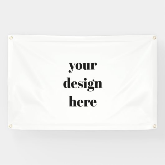 Gepersonaliseerd op Maat Spandoek (Horizontaal)