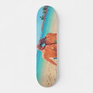 Gepersonaliseerd op maat van uw fotoskateboard persoonlijk skateboard