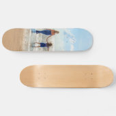 Gepersonaliseerd op maat van uw fotoskateboard persoonlijk skateboard (Horizontaal)