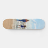 Gepersonaliseerd op maat van uw fotoskateboard persoonlijk skateboard (Horizontaal)