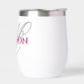 Gepersonaliseerd openluchtwijnglas (Links)