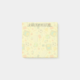 Gepersonaliseerd opleidingspatroon post-it® notes