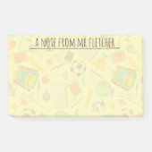 Gepersonaliseerd opleidingspatroon post-it® notes (Voorkant)