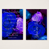 Gepersonaliseerd Opslaan Datum III Visitekaartje (Voorkant /achterkant)