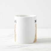 Gepersonaliseerd Oranje Maine Coon Beverage Coaste Koffiemok (Center)