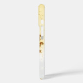 Gepersonaliseerd Oranje wervelfractal Case-Mate iPhone Case (Achterkant / Links)