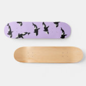 Gepersonaliseerd orca Whale Pod Pattern Pastel Lil Persoonlijk Skateboard (Horizontaal)