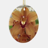 Gepersonaliseerd Orchidee Ornament (Rechts)