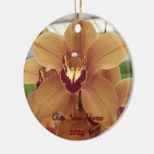 Gepersonaliseerd Orchidee Ornament (Links)