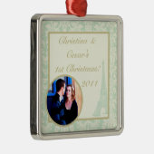 Gepersonaliseerd Ornament Damask Paris (Rechts)