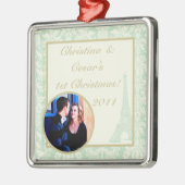 Gepersonaliseerd Ornament Damask Paris (Links)