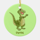 Gepersonaliseerd Ornament Dinosaur (Voorkant)