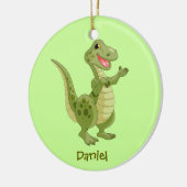 Gepersonaliseerd Ornament Dinosaur (Links)