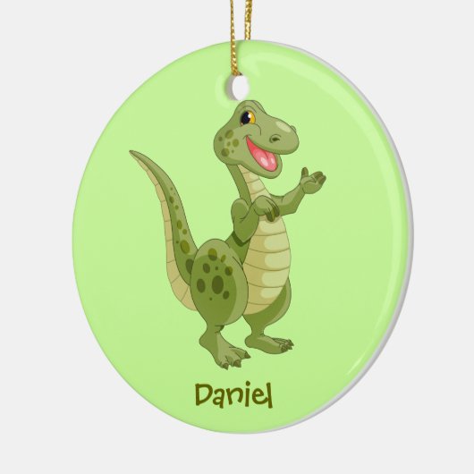 Gepersonaliseerd Ornament Dinosaur (Links)
