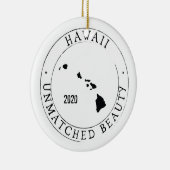 Gepersonaliseerd Ornament Hawaii (Rechts)