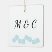 Gepersonaliseerd Ornament met Schattigee cadeauill (Links)